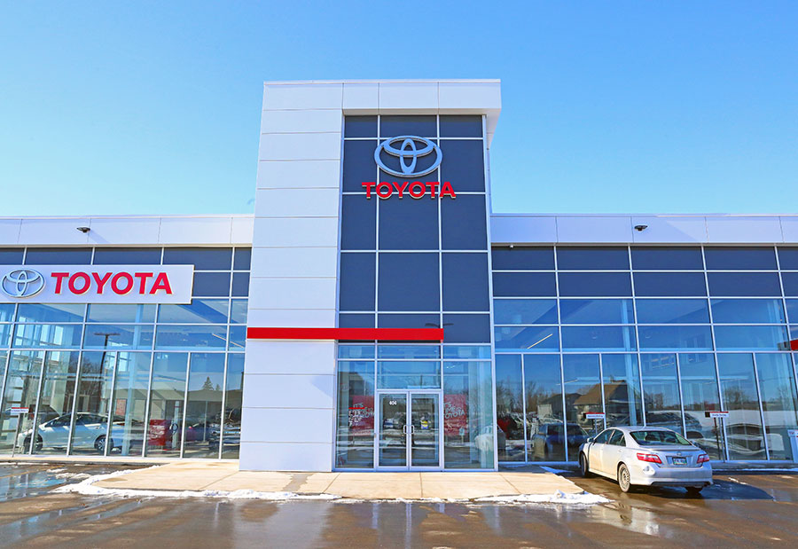 Precision Toyota Dealership | Crane Steel